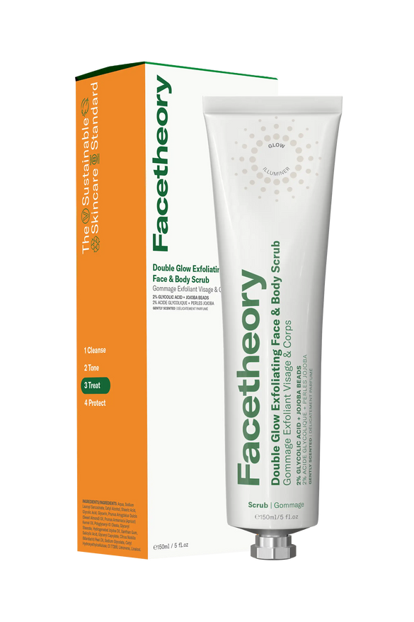 Double Glow Exfoliating Face & Body Scrub